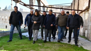 Vali Şıldak'tan Millet Hanı ile Kurtuluş Müzesi'n de inceleme