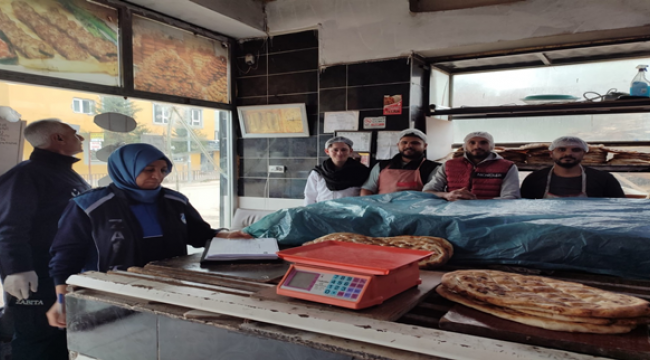 Viranşehir Belediyesi denetimlerini aralıksız sürdürüyor