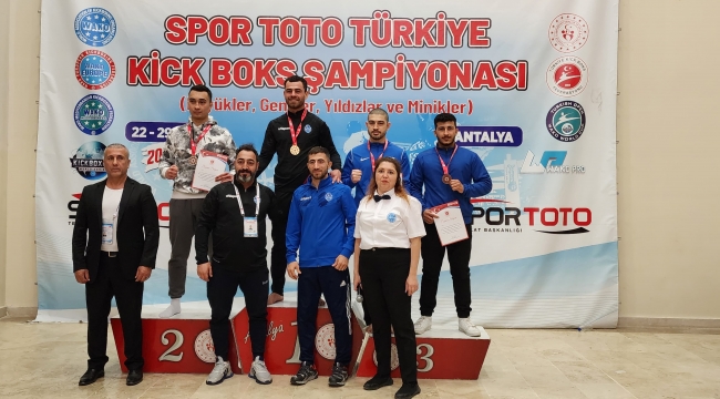 VİRANŞEHİR BELEDİYESİ KİCKBOKS TAKIMINDAN GURURLANDIRAN BAŞARI