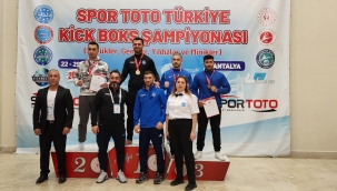 VİRANŞEHİR BELEDİYESİ KİCKBOKS TAKIMINDAN GURURLANDIRAN BAŞARI