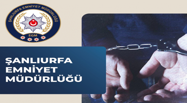Viranşehir'de arananlara operasyon, 6 gözaltı