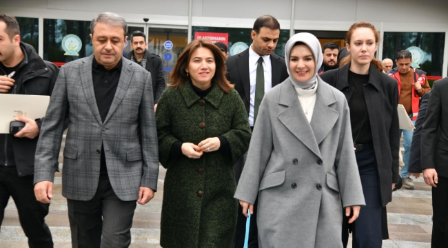 Aile ve Sosyal Hizmetler Bakanı Mahinur Özdemir Göktaş şanlıurfa'da