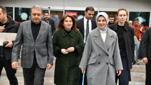 Aile ve Sosyal Hizmetler Bakanı Mahinur Özdemir Göktaş şanlıurfa'da