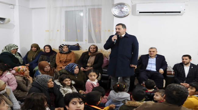 Başkan Baydilli Seyrantepe'de vatandaşlarla buluştu
