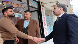 Başkan Baydilli'ye esnaf ve vatandaşlardan tam destek