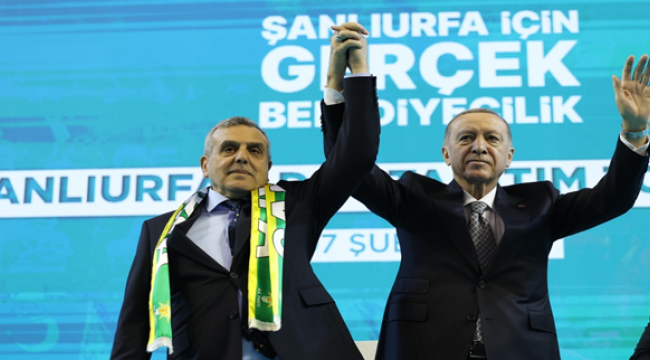 Başkan Beyazgül'den Şanlıurfalılara Aday Tanıtım Toplantısı Teşekkürü