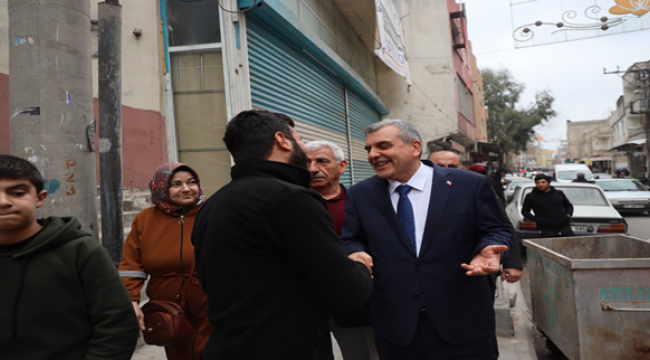 Başkan Beyazgül esnaflarla buluştu