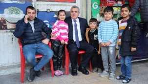 Başkan Beyazgül yüreklere dokunmayı sürdürüyor