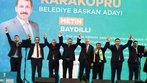 Başkan Beydilli yeniden aday gösterildi 