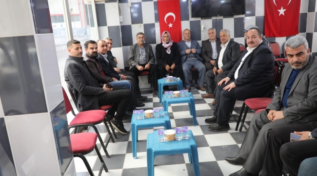 Başkan Ekinci'den aday adaylarına ziyaret 