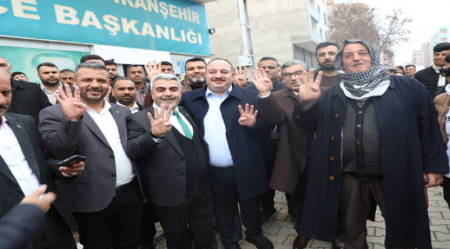 Başkan Ekinci'den Viranşehir halkına teşekkür 