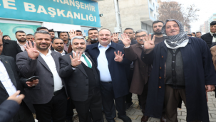 Başkan Ekinci'den Viranşehir halkına teşekkür 