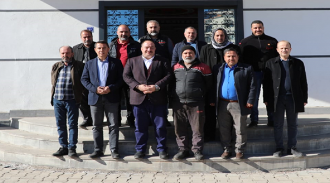 Başkan Ekinci sanayi esnafını ziyaret etti