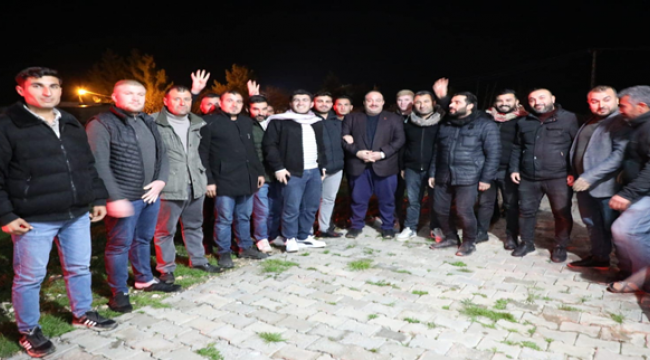 Başkan Ekinci Seçim çalışmalarına hız kesmeden devam ediyor