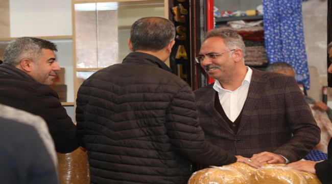 Başkan Mehmet Kuş ve Meclis Üyeleri Esnafla Buluştu