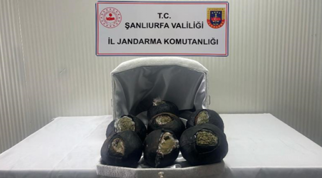 Birecik'te uyuşturucu operasyonu!