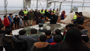 Büyükşehir Belediyesi Öğrencileri Tarımla Buluşturdu