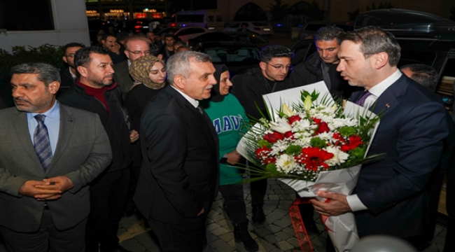 Enerji Ve Tabii Kaynaklar Bakanı Bayraktar'dan Başkan Beyazgül'e Ziyaret