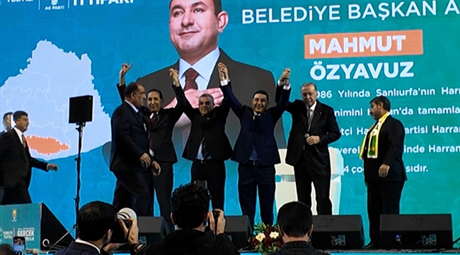 Erdoğan Açıkladı: Harran'ın Cumhur İttifakı Adayı Mahmut Özyavuz Oldu