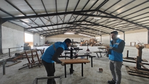 Eyyübiye Belediyesi'nin Dev Tesisinde Üretim Başladı