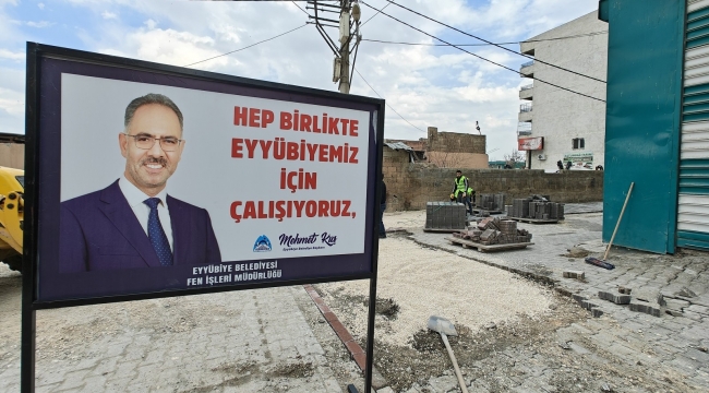 Eyyübiye'de 20 Ekiple Yol Çalışması