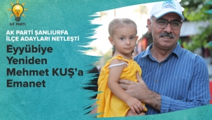 Eyyübiye'de Mehmet Kuş'la devam