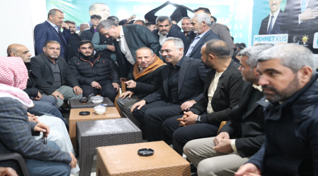 Eyyübiye'de muhteşem coşkulu büro açılışı