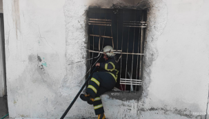 Haliliye'de mesken evde korkutan yangın!