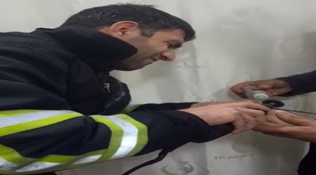 Haliliye'de yüzük operasyonu; Parmağı kangren olmadan kurtarıldı