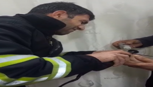 Haliliye'de yüzük operasyonu; Parmağı kangren olmadan kurtarıldı