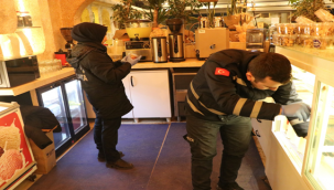 Haliliye'de Zabıta ekipleri kafeleri denetledi