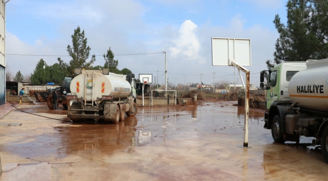 Haliliye kırsalda üst yapı çalışmaları sürüyor 