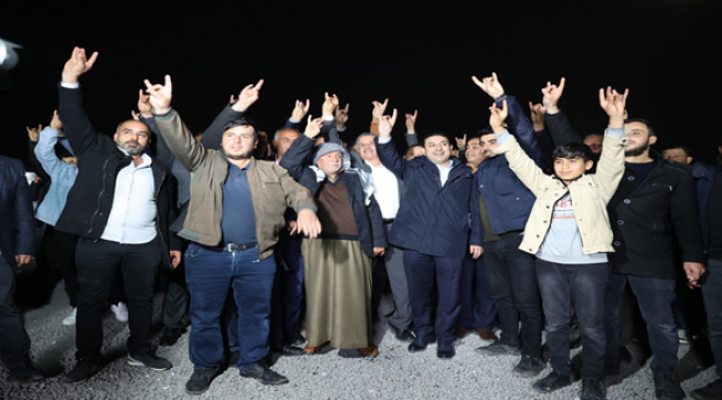 Harran'da Cumhur odası doldu taştı: Hep bir ağızdan destek sözleri söylendi 
