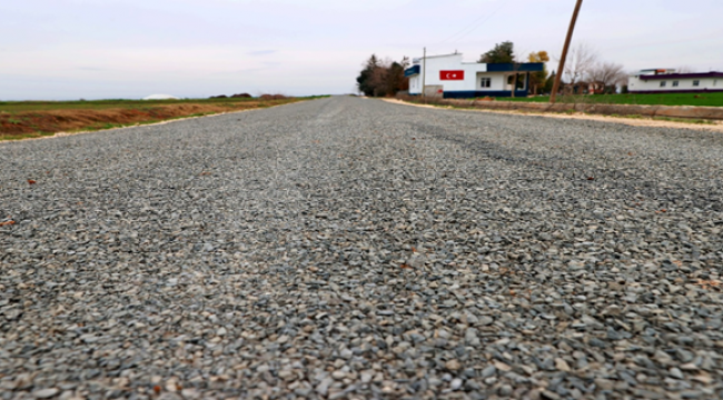 Harran kırsalında konforlu yollar hizmete sunuluyor