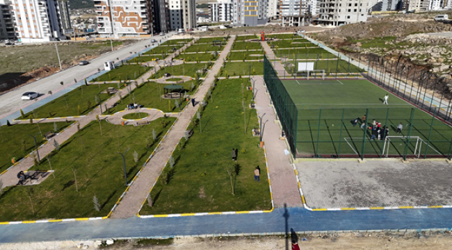 Karaköprü'de 11 Bin metrekarelik yeni park kazandırıldı