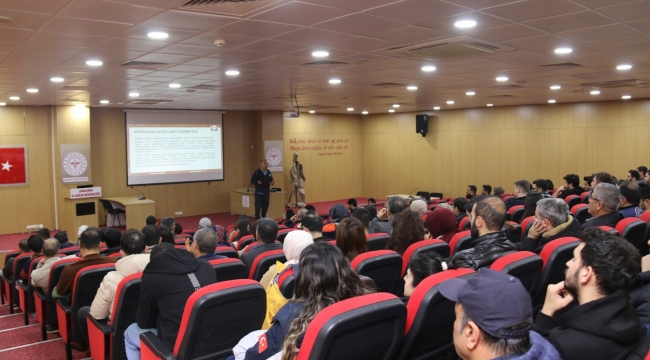 Sağlık çalışanlarına kimyasal, biyolojik, radyasyon, nükleer eğitimi verildi