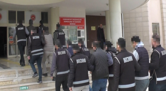Şanlıurfa'da bir haftada 23 kişi tutuklandı