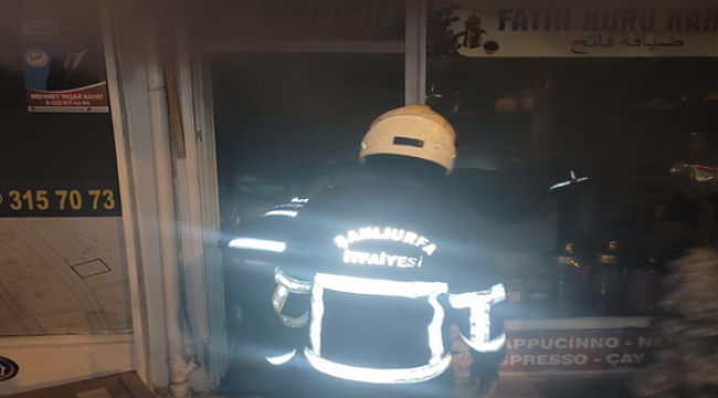 Şanlıurfa'da gece çıkan yangın paniğe neden oldu