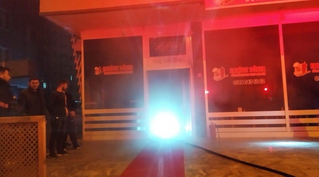 Şanlıurfa'da iş yeri yangını 