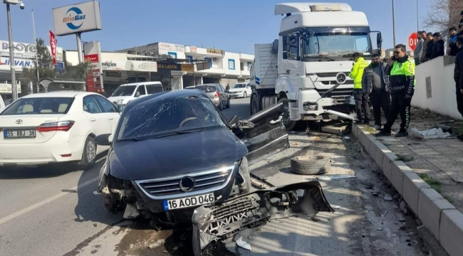 Şanlıurfa'da trafik kazası, 1 yaralı 