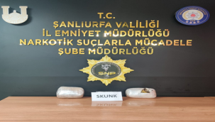 Şanlıurfa'da uyuşturucu operasyon, 1 gözaltı