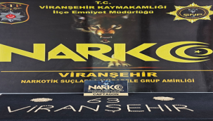 Şanlıurfa'da uyuşturucu operasyon, 1 gözaltı
