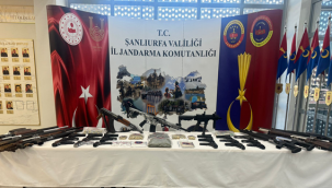 Şanlıurfa'nın 13 ilçesinde silah kaçakçılarına eş zamanlı operasyon!