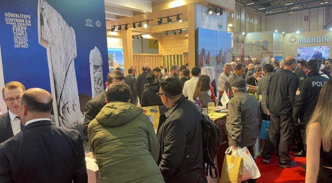 Şanlıurfa standına yoğun ilgi
