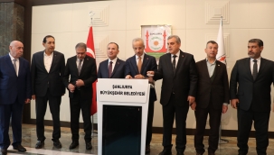 Ulaştırma Bakanı Uraloğlu'dan Başkan Beyazgül'e ziyaret