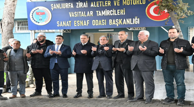 Vali Şıldak, Evren sanayi sitesi esnafını ziyaret etti