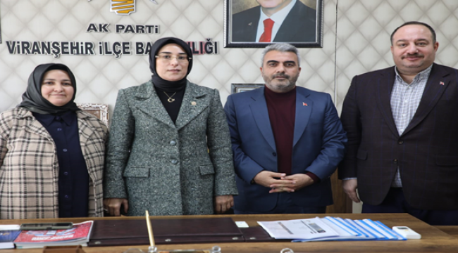 Vekil Yazmacı Ve Başkan Ekinci Viranşehir'de seçim startı verdi