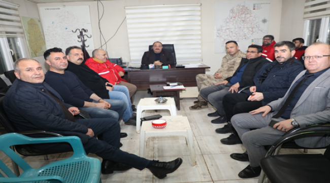 Viranşehir'de kurulan kriz masası ile olumsuzluklara anında müdahale edildi