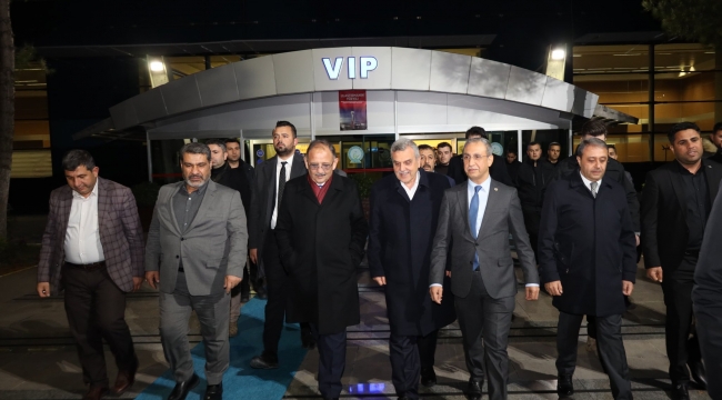 Bakan Mehmet Özhaseki Şanlıurfa'da