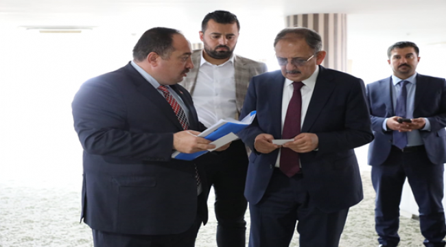 Bakan Özhaseki'den Başkan Ekinci'nin Projelerine Tam Destek